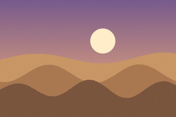 Dunes at dusk