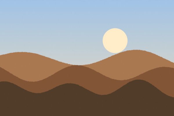 Autumn ridgeline